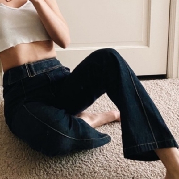 Kenneth Cole Denim - Vintage Kenneth Cole Belted Flares, 6